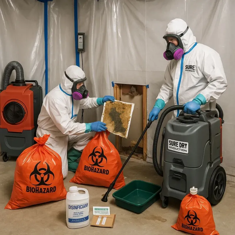 Contaminated Water Handling Protocols process in Cottonport, LA