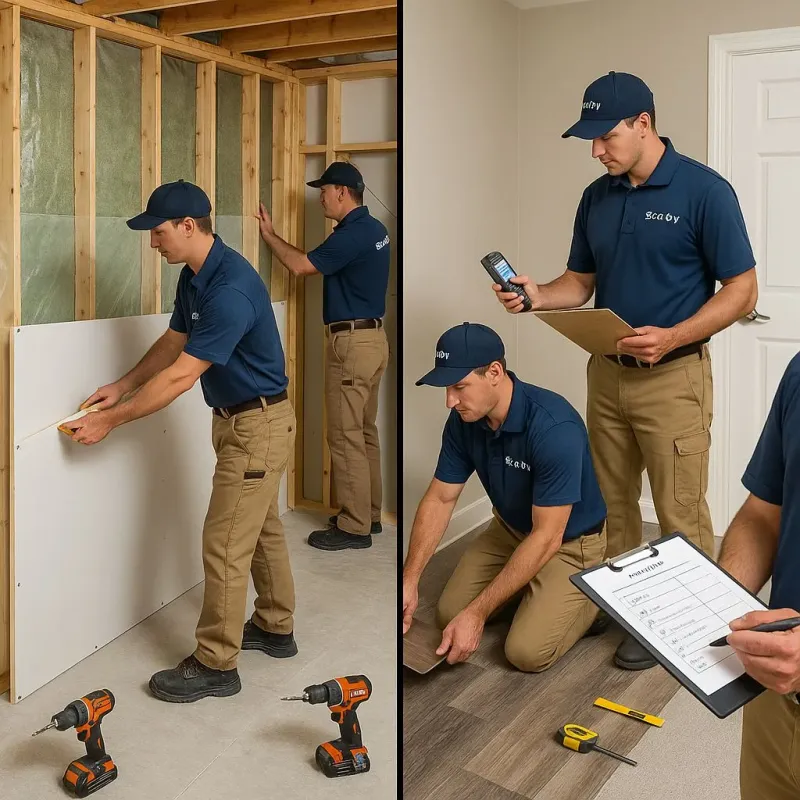 Repairs and Reconstruction process in Cottonport, LA